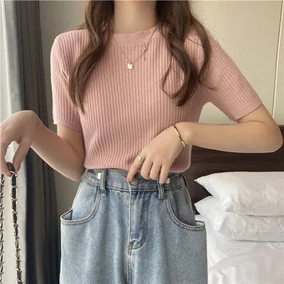 Mujer Woman Knitted Top