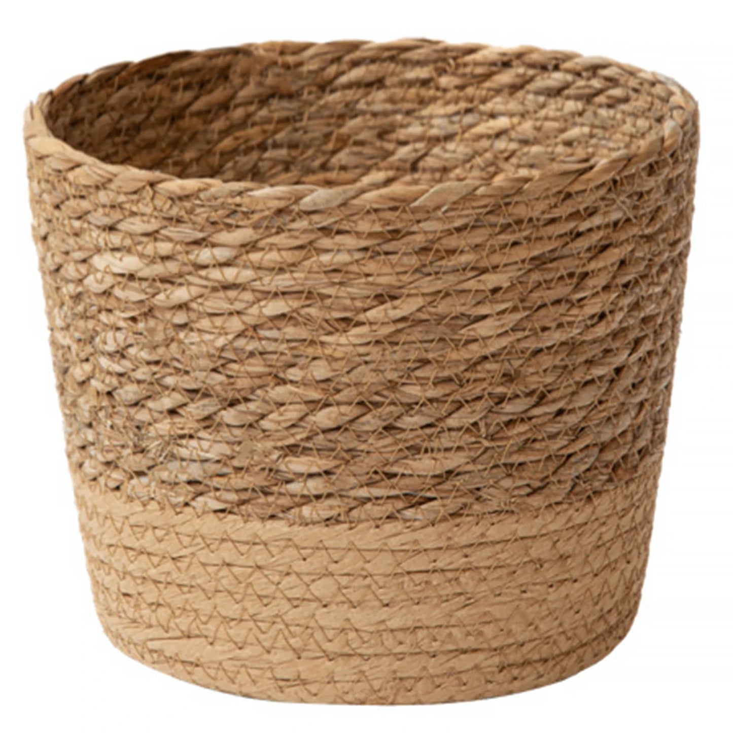 Straw Flower Pot Rattan Storage Basket