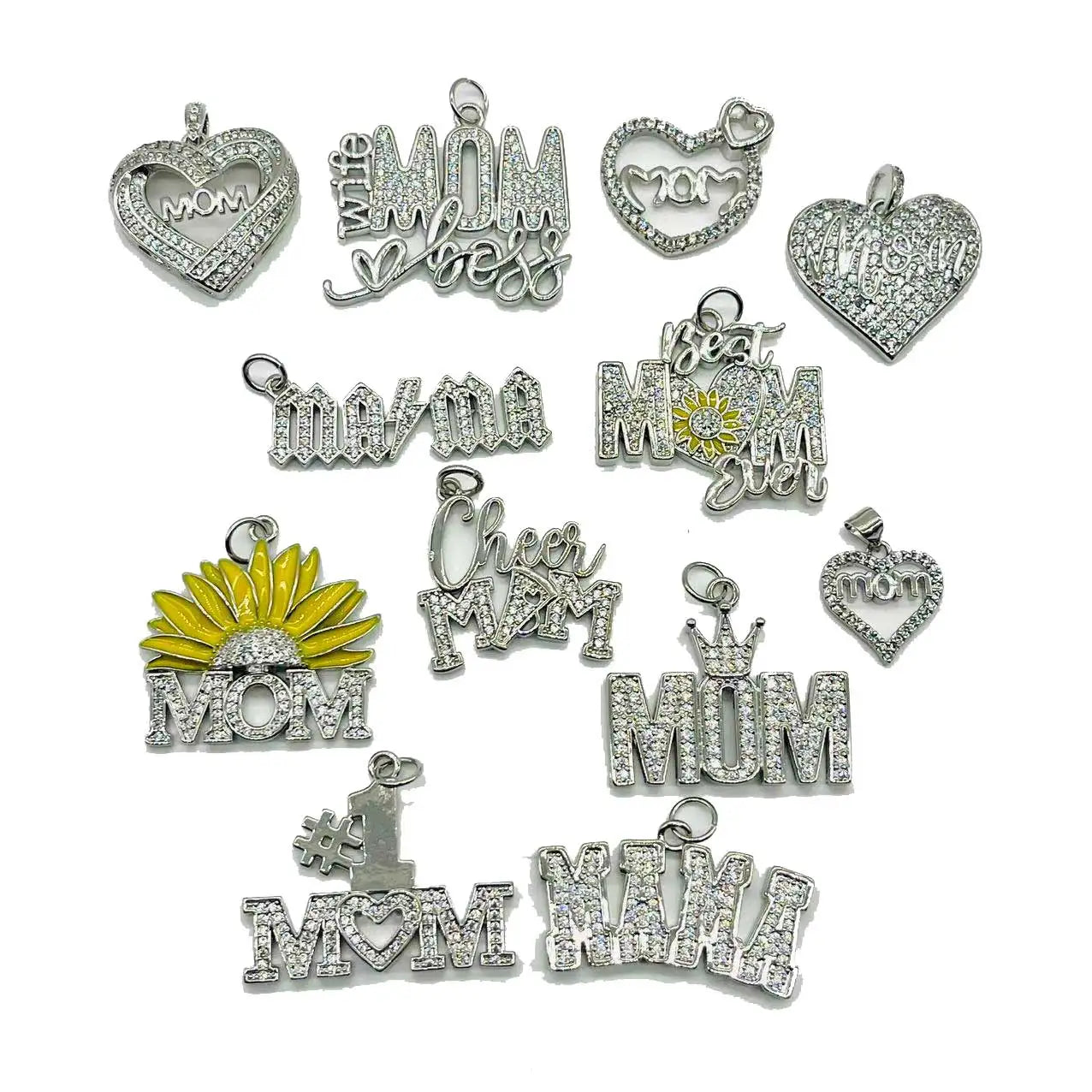 5-piece Mother's Day Charm Jewelry