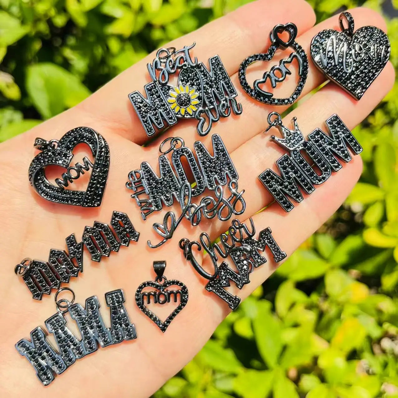 5-piece Mother's Day Charm Jewelry