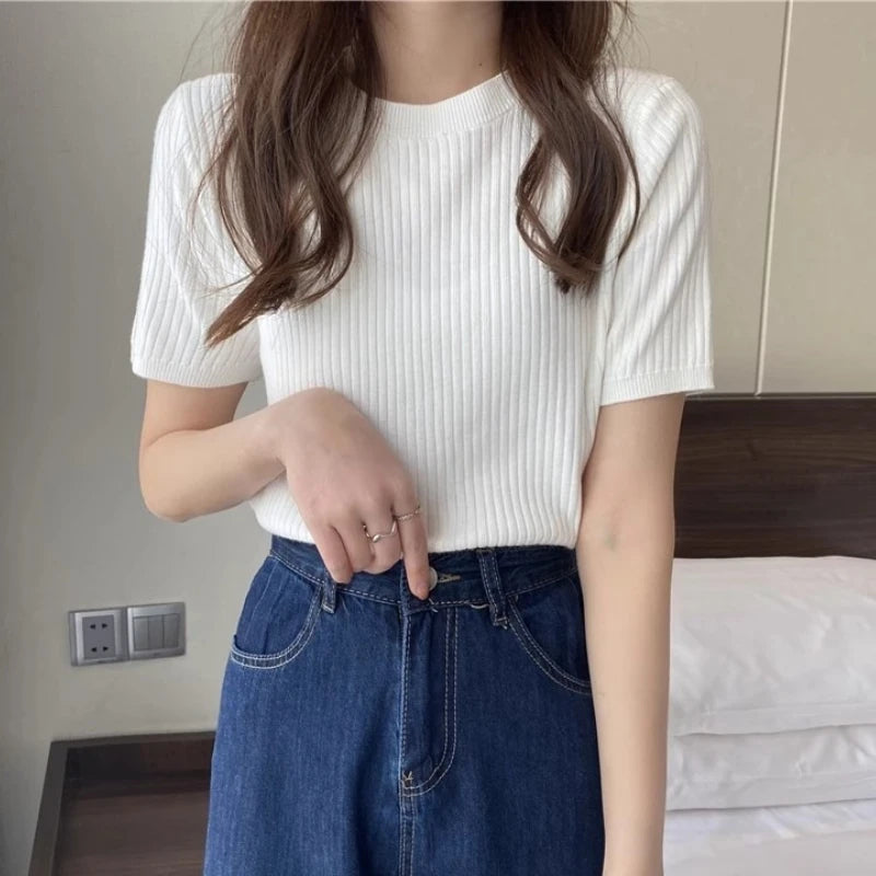 Mujer Woman Knitted Top