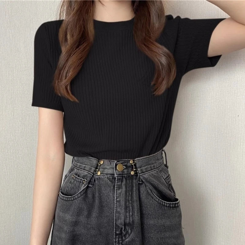 Mujer Woman Knitted Top