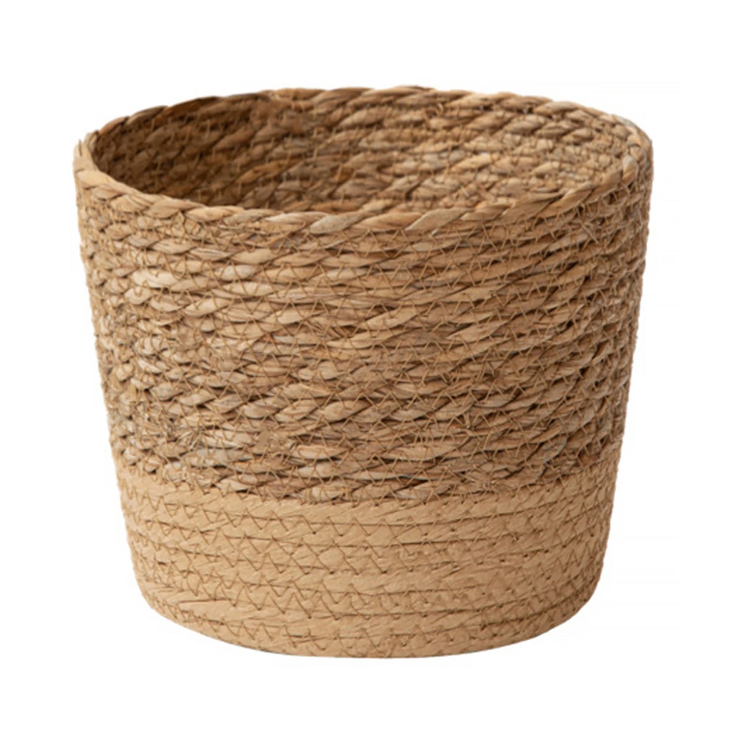 Straw Flower Pot Rattan Storage Basket
