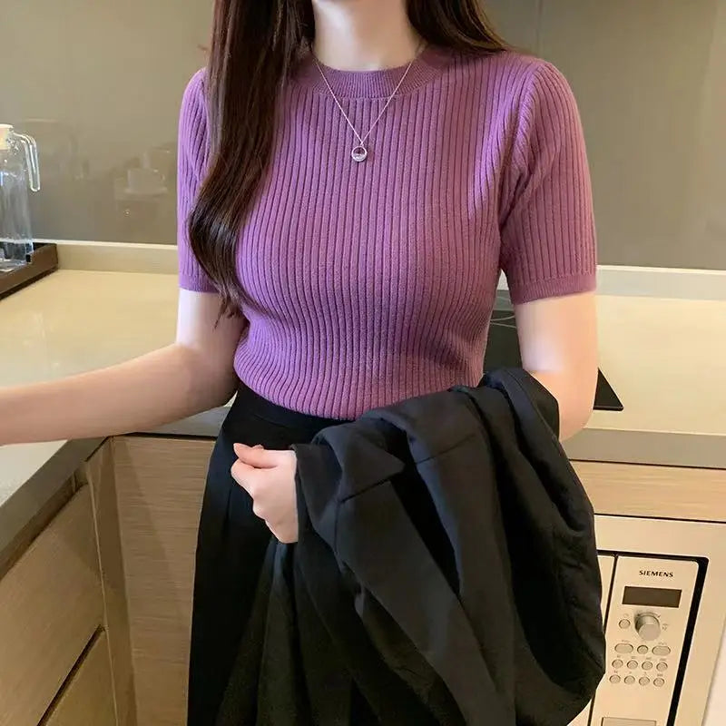 Mujer Woman Knitted Top