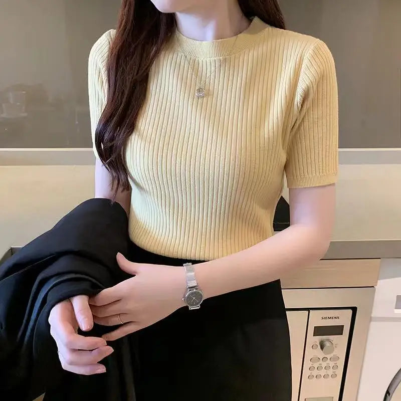Mujer Woman Knitted Top