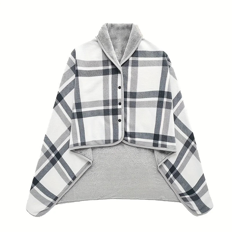Wearable Comfy Flannel Blanket