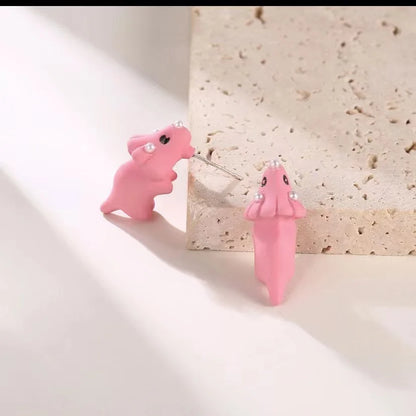 1pcs Animal Mini Bite Earrings