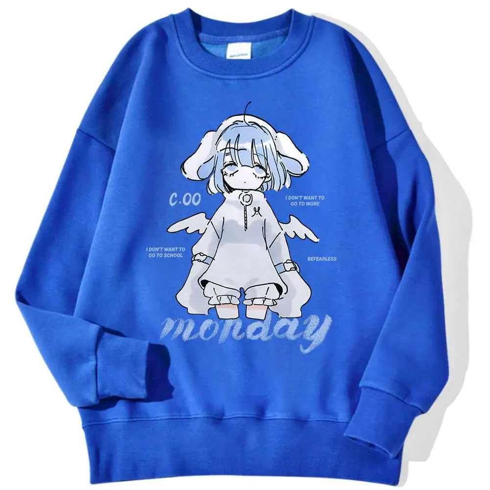 Fly Angel Mini Harajuku Anime Girl Kawaii Sweater
