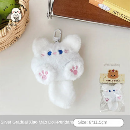 Plush Doll Animal Pendants for Keychains