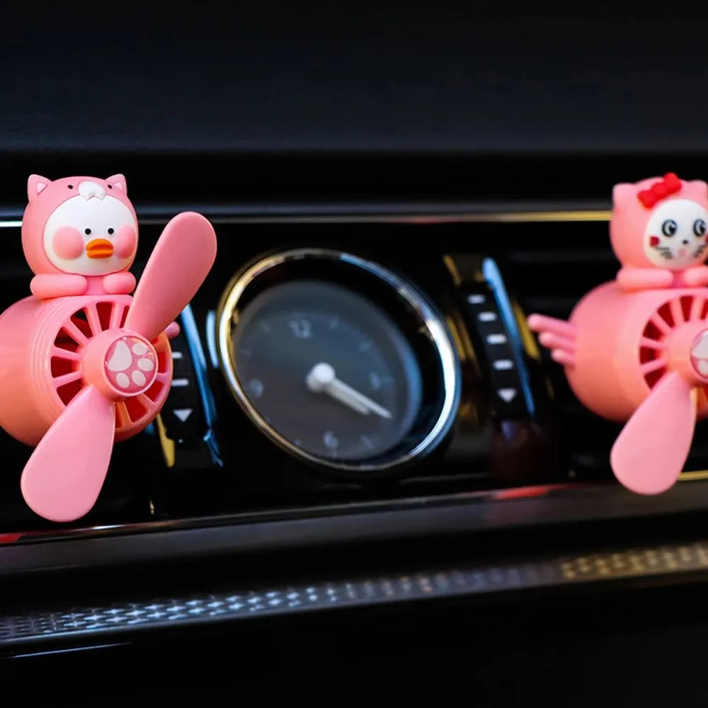 Captain Pilot Kitty & Bear Car Air Freshener