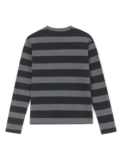 Y2K Aesthetic Stripped Pattern Gothic Long Sleeve