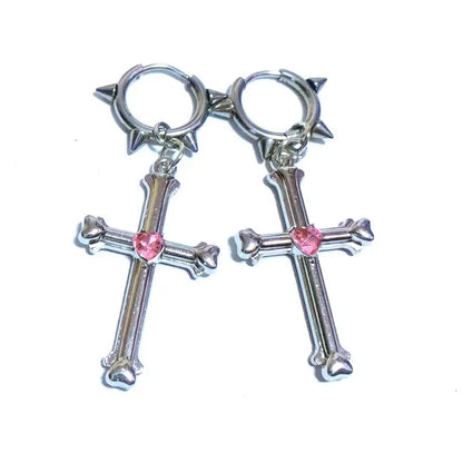 Y2K Bowknot Korean Fashion Cute Hoop Earring Fashion Set Pieces