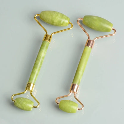 Gua Sha Jade Massage Roller Set