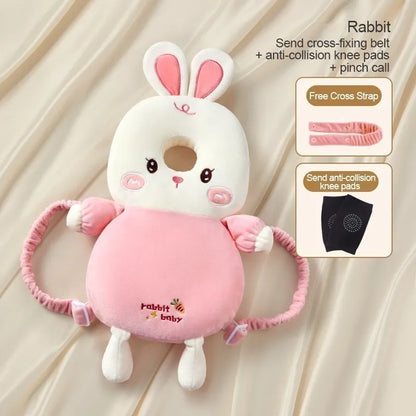Animal Cartoons Baby Anti-fall Cushion Headrest
