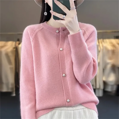 Knitted Autumn/Winter Cardigan Loose Jacket Top