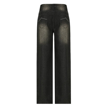 Y2K Baggy Pop American Retro Loose Denim Pants