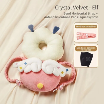 Animal Cartoons Baby Anti-fall Cushion Headrest