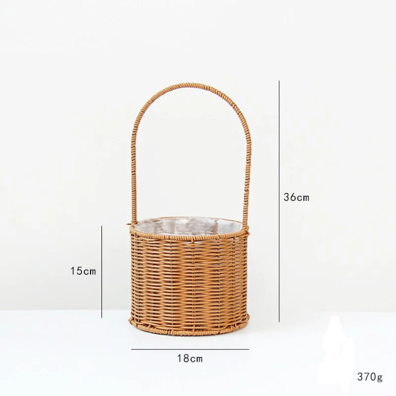 Gift Woven Flower Handmake Baskets