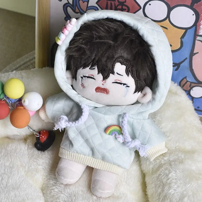 Cute DIY 20cm Cotton Doll Hoodies