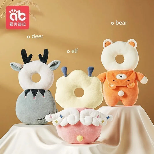 Animal Cartoons Baby Anti-fall Cushion Headrest