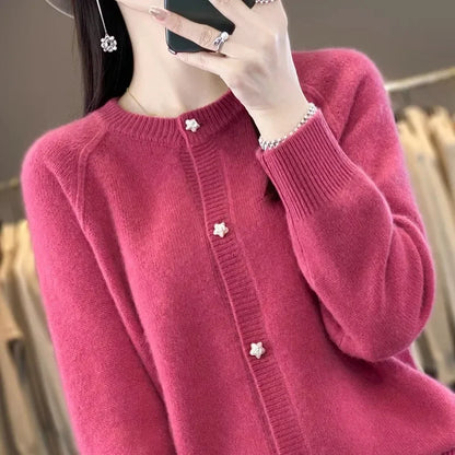 Knitted Autumn/Winter Cardigan Loose Jacket Top