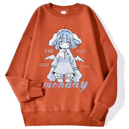 Fly Angel Mini Harajuku Anime Girl Kawaii Sweater