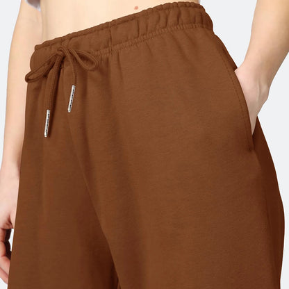 Fashion Comfy Solid Color Drawstring Women Joggers