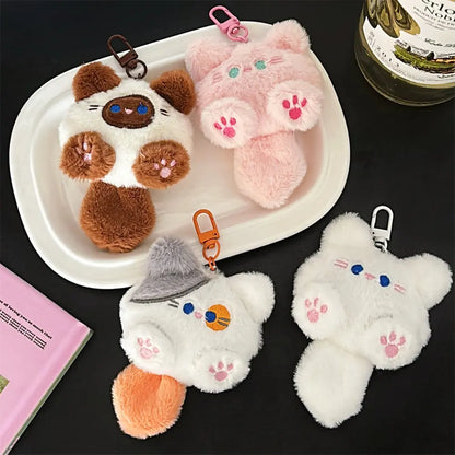 Plush Doll Animal Pendants for Keychains