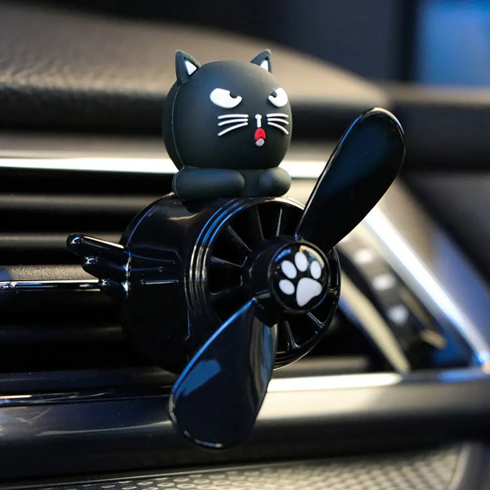 Captain Pilot Kitty & Bear Car Air Freshener