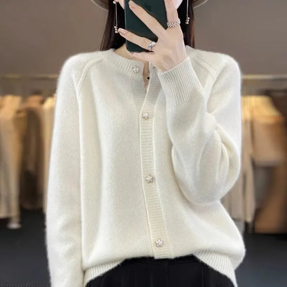 Knitted Autumn/Winter Cardigan Loose Jacket Top