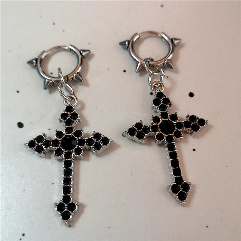 Y2K Bowknot Korean Fashion Cute Hoop Earring Fashion Set Pieces