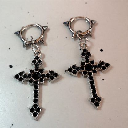 Y2K Bowknot Korean Fashion Cute Hoop Earring Fashion Set Pieces
