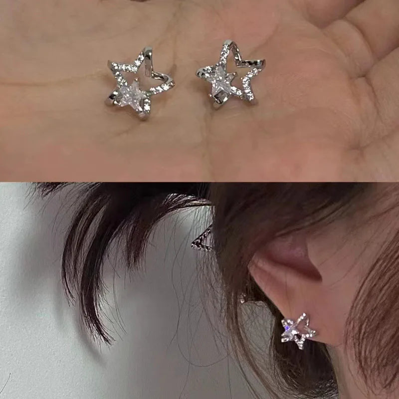 Mini Little Star Multi-Color Earrings