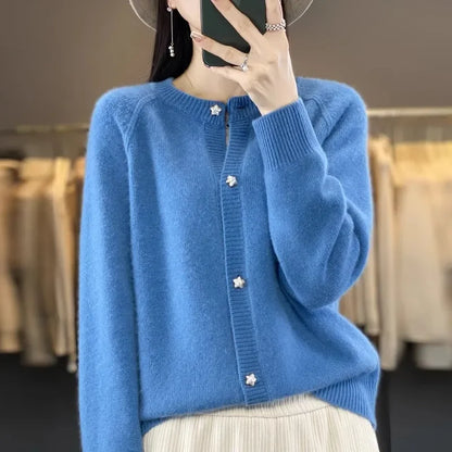 Knitted Autumn/Winter Cardigan Loose Jacket Top