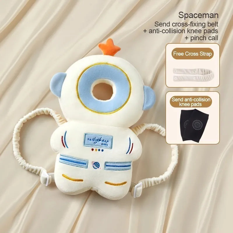 Animal Cartoons Baby Anti-fall Cushion Headrest