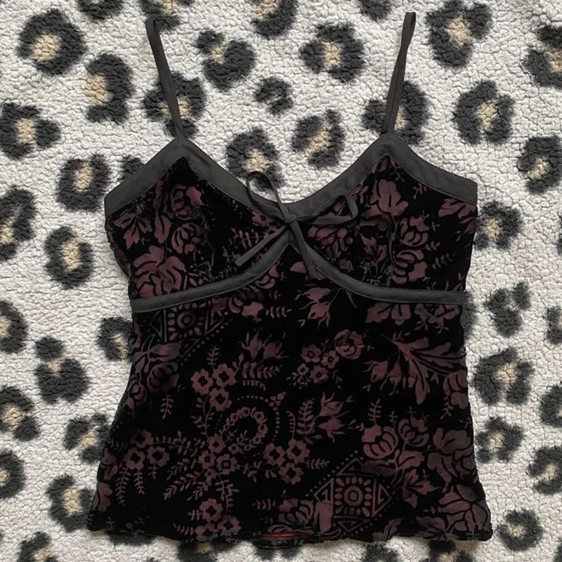 Multi-Goth Punk Sexy Sleeveless Vintage Y2k Tank Tops