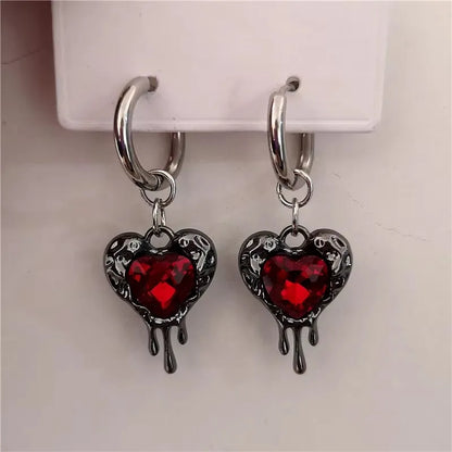 Y2K Bowknot Korean Fashion Cute Hoop Earring Fashion Set Pieces