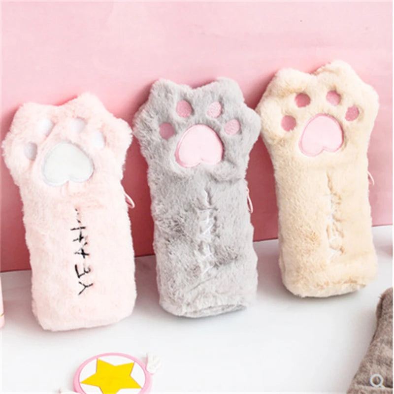 Soft Kawaii Cartoon Cat Pen Box