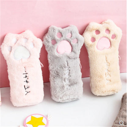 Soft Kawaii Cartoon Cat Pen Box