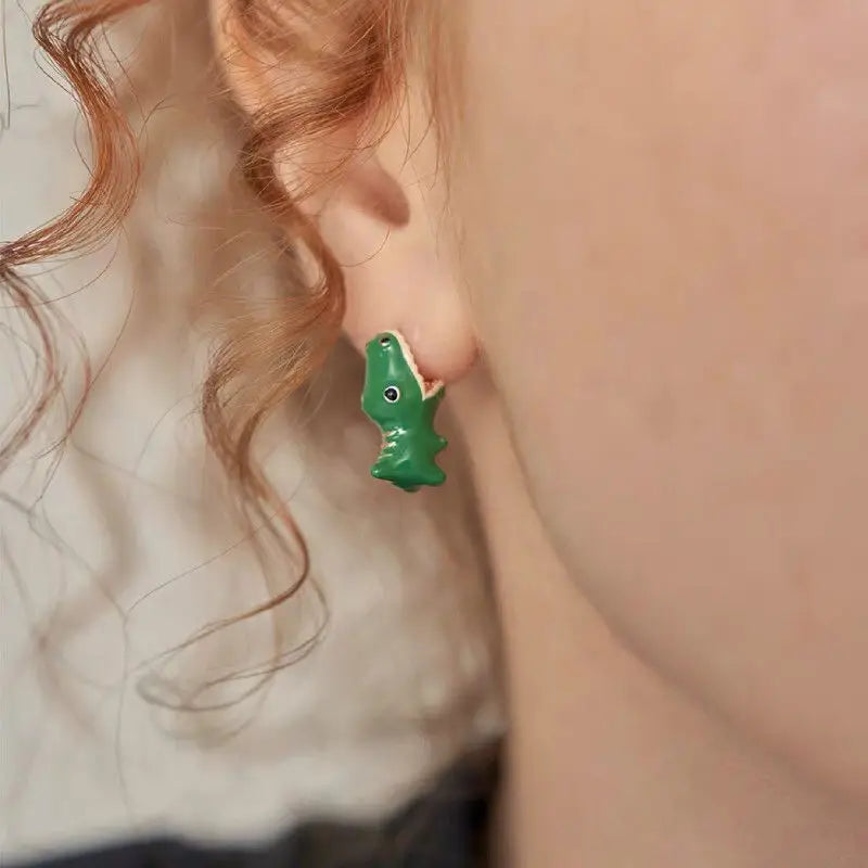 1pcs Animal Mini Bite Earrings