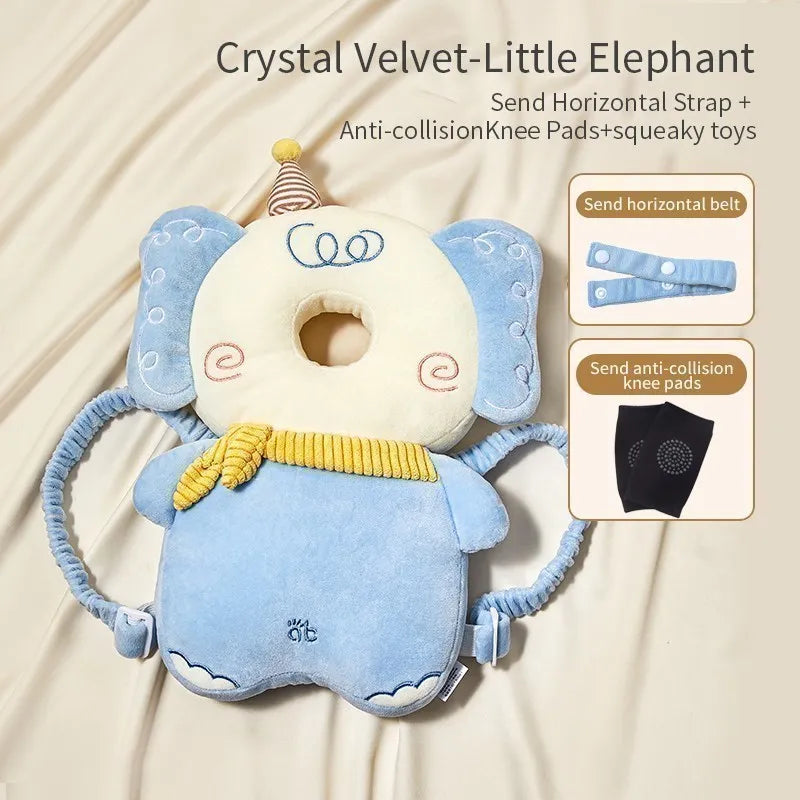 Animal Cartoons Baby Anti-fall Cushion Headrest