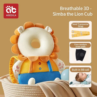 Animal Cartoons Baby Anti-fall Cushion Headrest