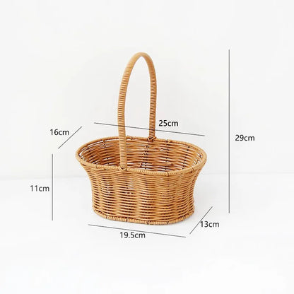 Gift Woven Flower Handmake Baskets