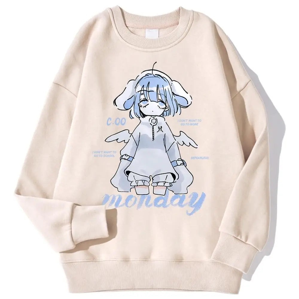 Fly Angel Mini Harajuku Anime Girl Kawaii Sweater