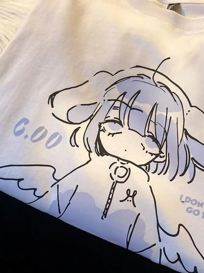 Fly Angel Mini Harajuku Anime Girl Kawaii Sweater
