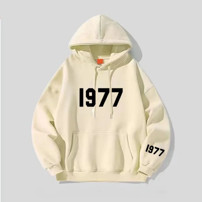1977 Heavy High-Grade Autumn Winter Hoodie