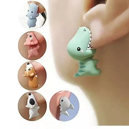 1pcs Animal Mini Bite Earrings