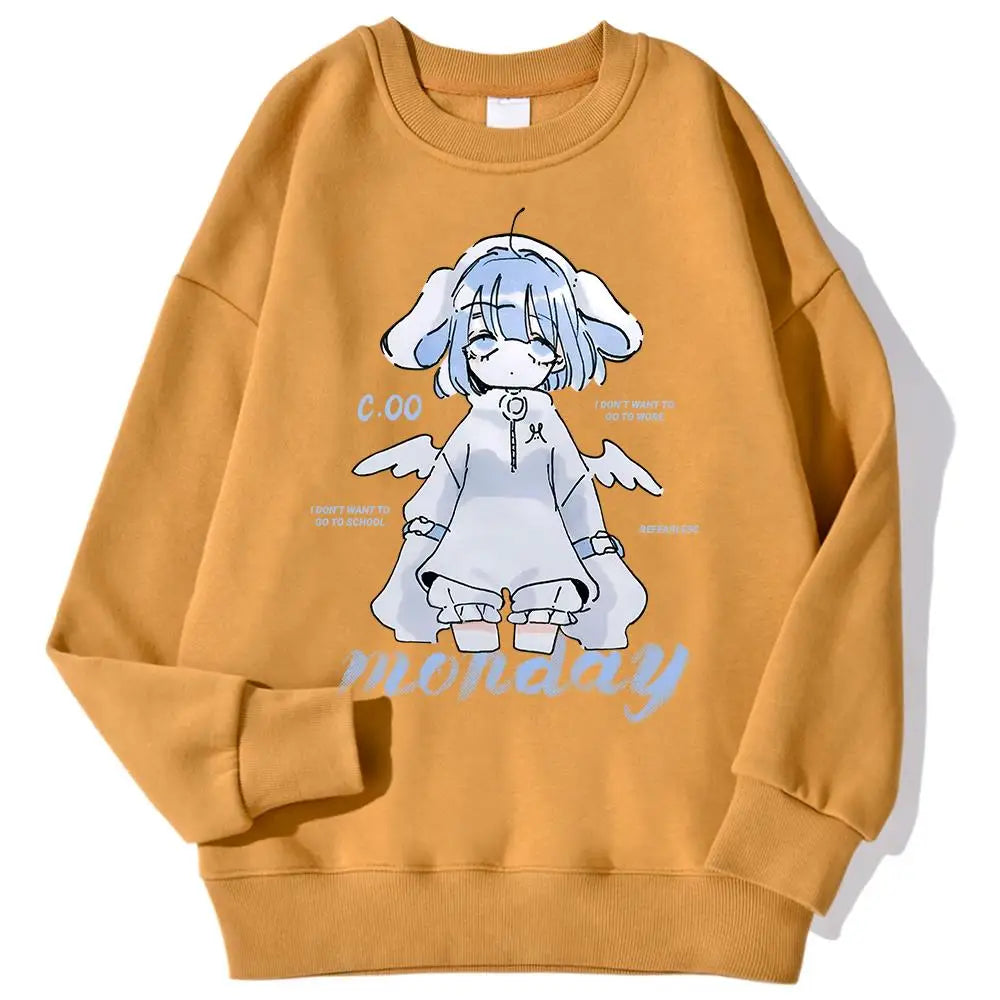 Fly Angel Mini Harajuku Anime Girl Kawaii Sweater