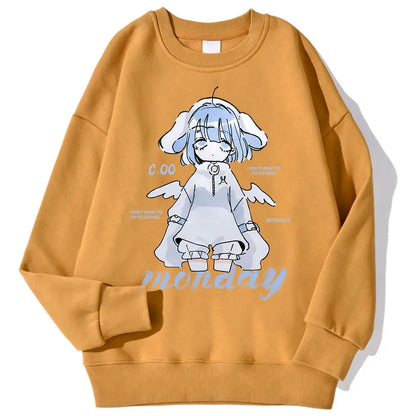 Fly Angel Mini Harajuku Anime Girl Kawaii Sweater