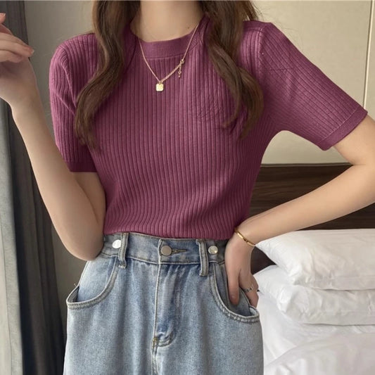 Mujer Woman Knitted Top